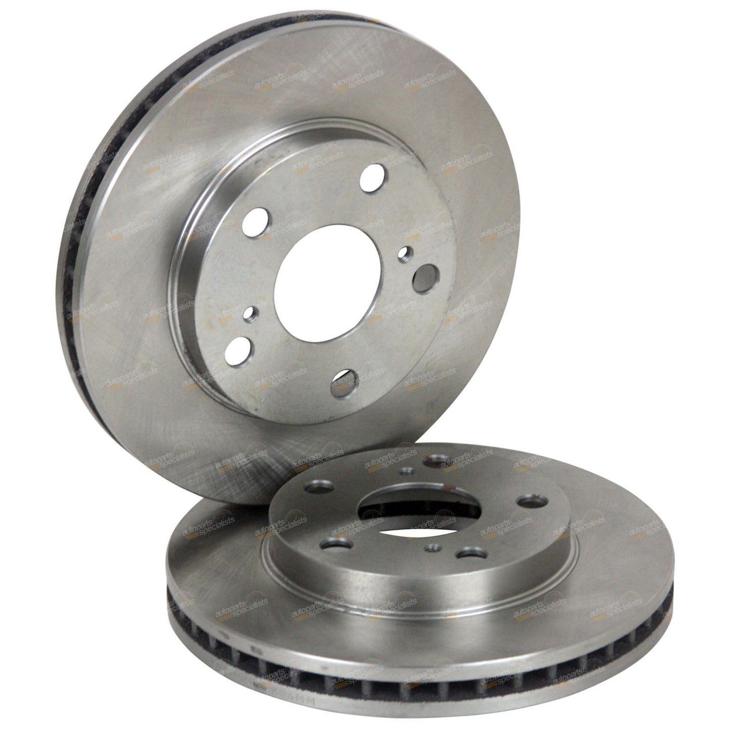 2 Front Disc Brake Rotors for Toyota Camry (1988–1993)