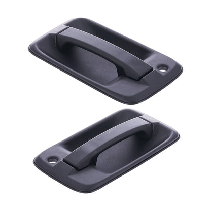 Set of 2 Outer Door Handles for Isuzu N-Series (2009–ON) Black