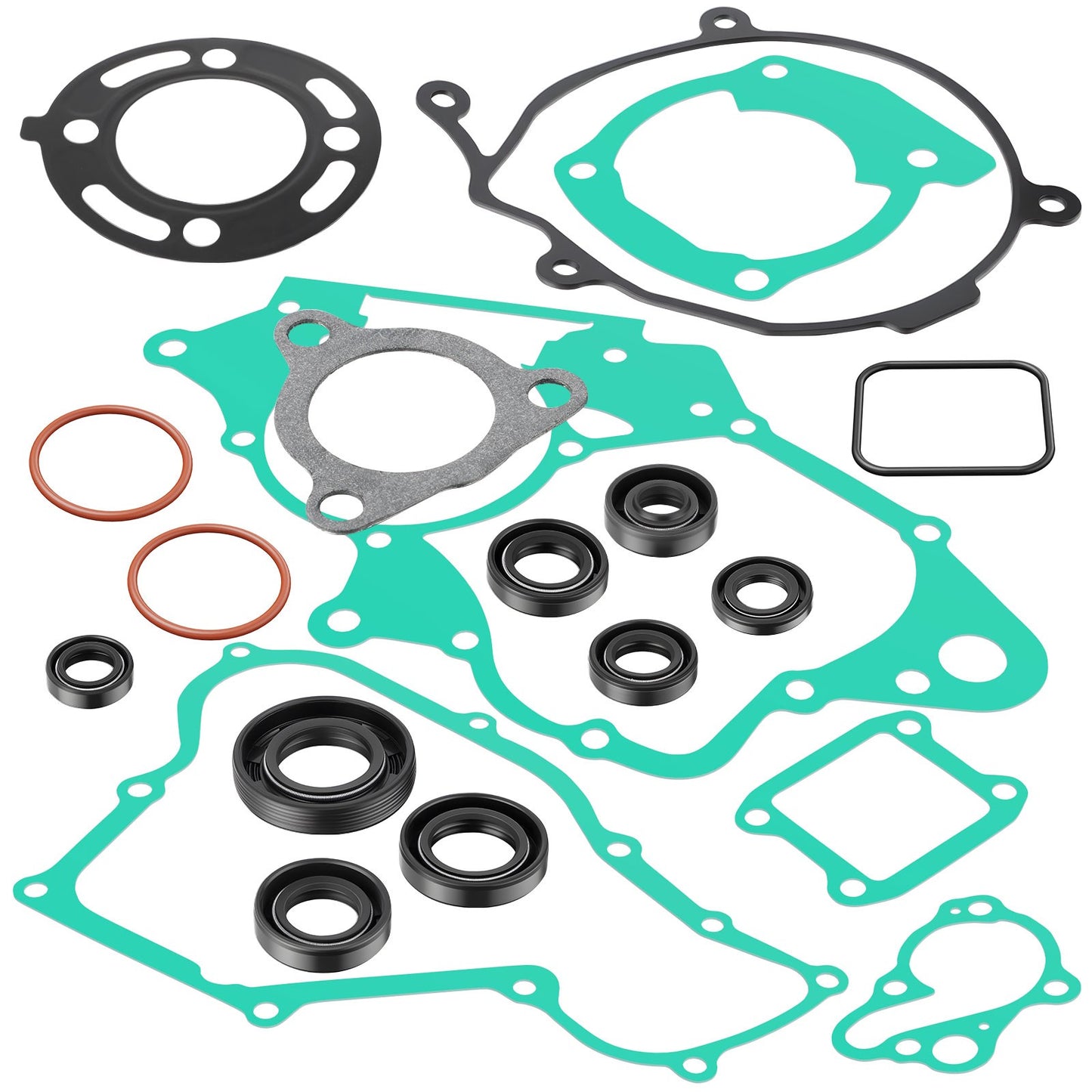 Engine Gasket and Oil Seal Kit for Honda CR80R CR80RB (1992–2002)