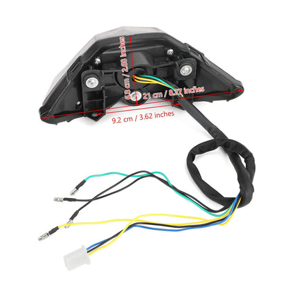 Motorcycle Taillight for Kawasaki Ninja 250 300 (2013–2017) A
