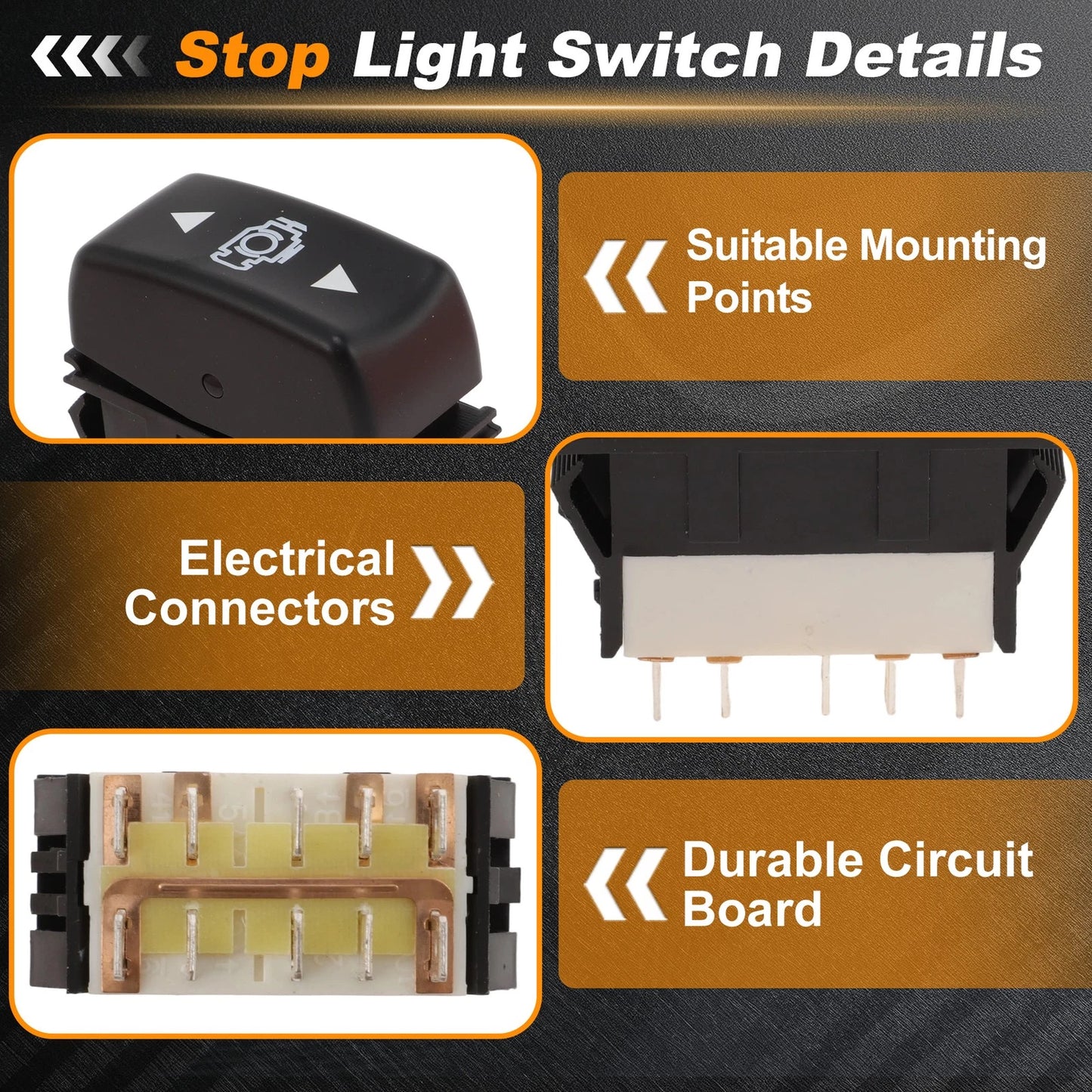 Brake Light Switch for Kenworth T600 (2008–2015) P27104017