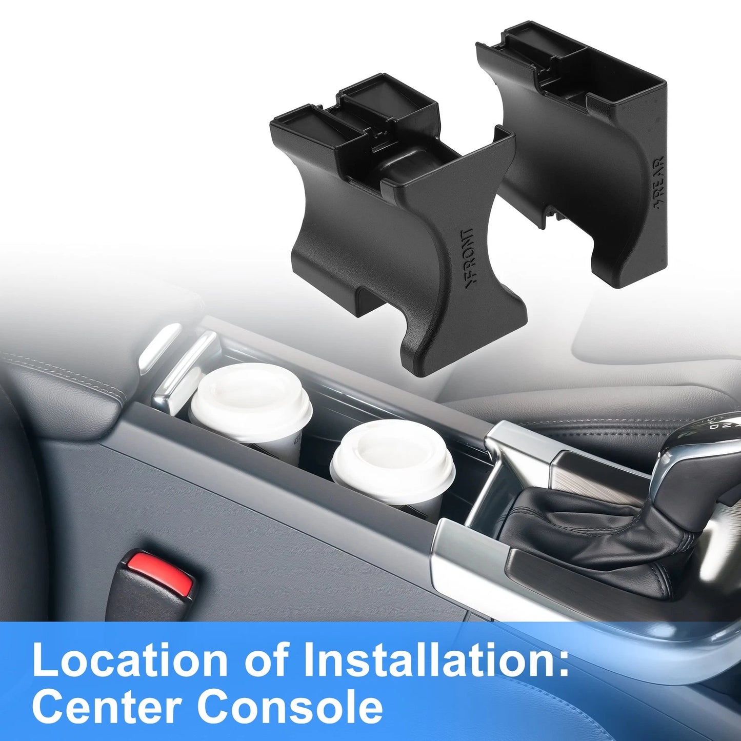 Cup Holder Insert Divider for Honda CR-V (2015–2016)