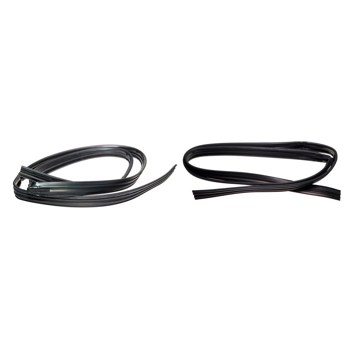 Set of 2 Front Door Window Glass Run Channels for Honda Fit (2001–2008)
