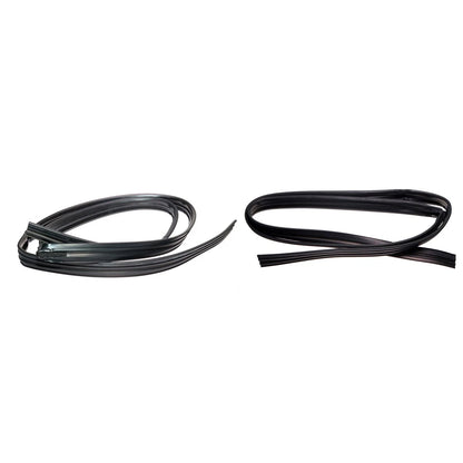 Set of 2 Front Door Window Glass Run Channels for Honda Fit (2001–2008)