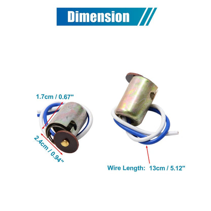 10pcs BA15S LED Light Bulb Socket Holder for Car Wiring Harness