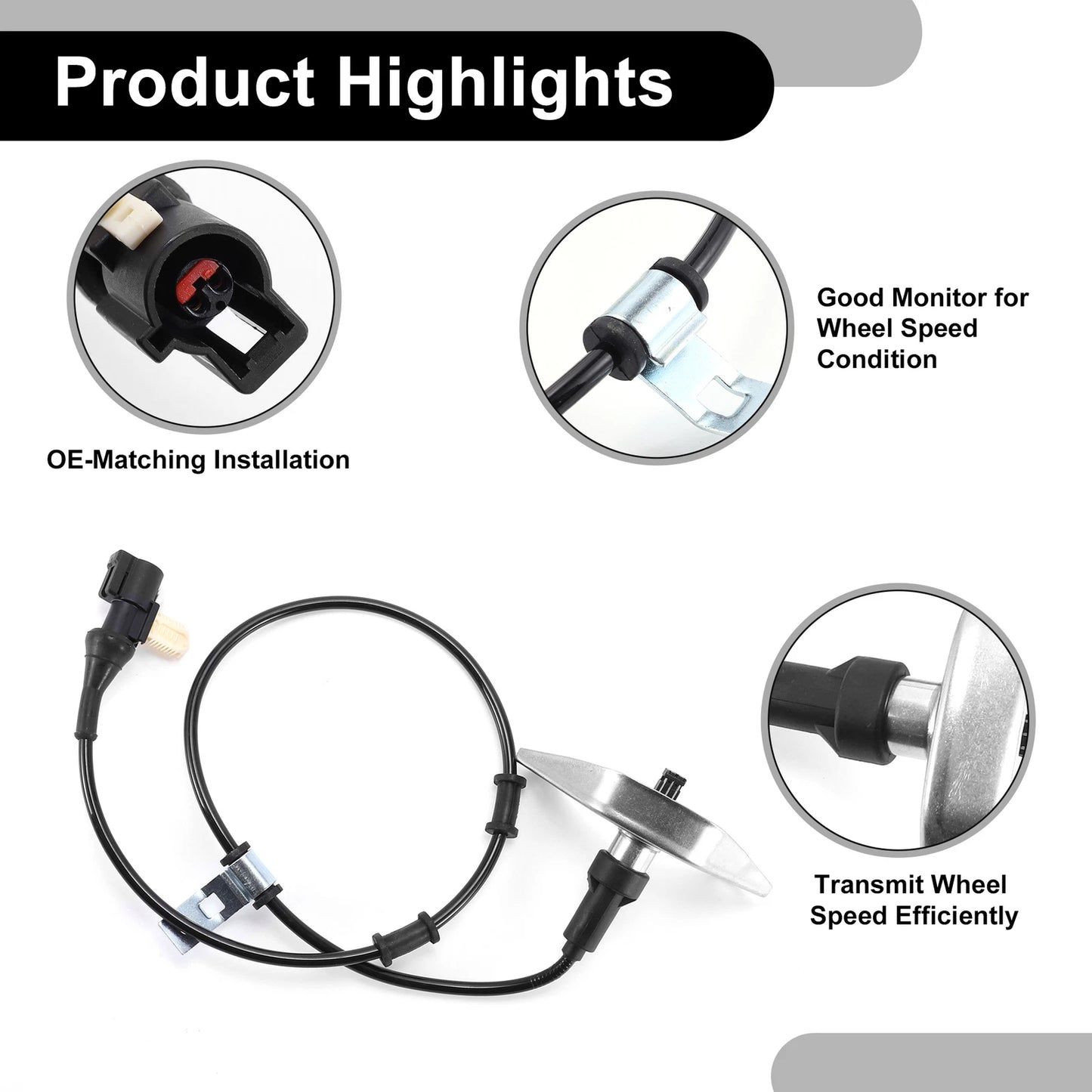 ABS Wheel Speed Sensor No.6C2Z2C205BA for Ford E-250 (2005–2007)
