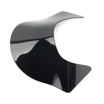 Laminar Black Lip Windshield for Harley Dyna, Sportster, Softail