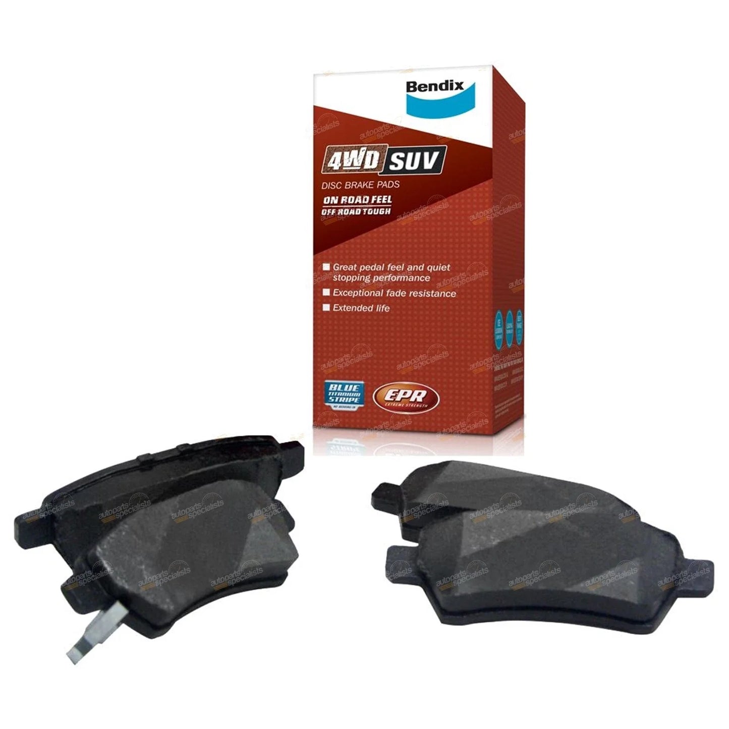 4WD Rear Disc Brake Pad Set for Nissan Elgrand E51 (2004-2010)