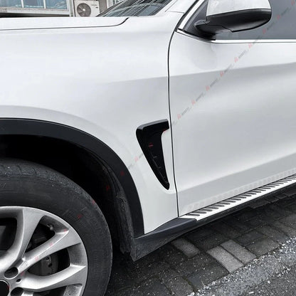 Gloss Black Side Air Fender Vent Cover for BMW X5 (2014–2018)