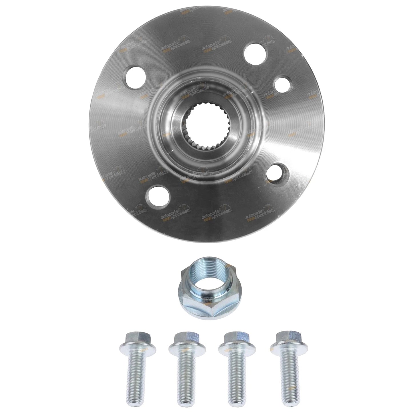 2 Front Wheel Bearing Hubs for Mini Cooper (2006–2015)