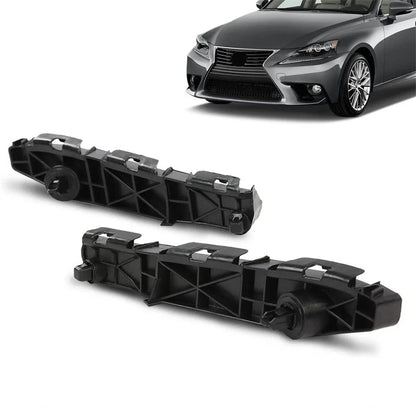 Black Front Bumper Brackets for Lexus IS250 IS350 (2006-2013)