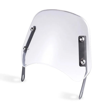 5-7'' Round Headlight Windscreen for Universal Fit Motor Clear
