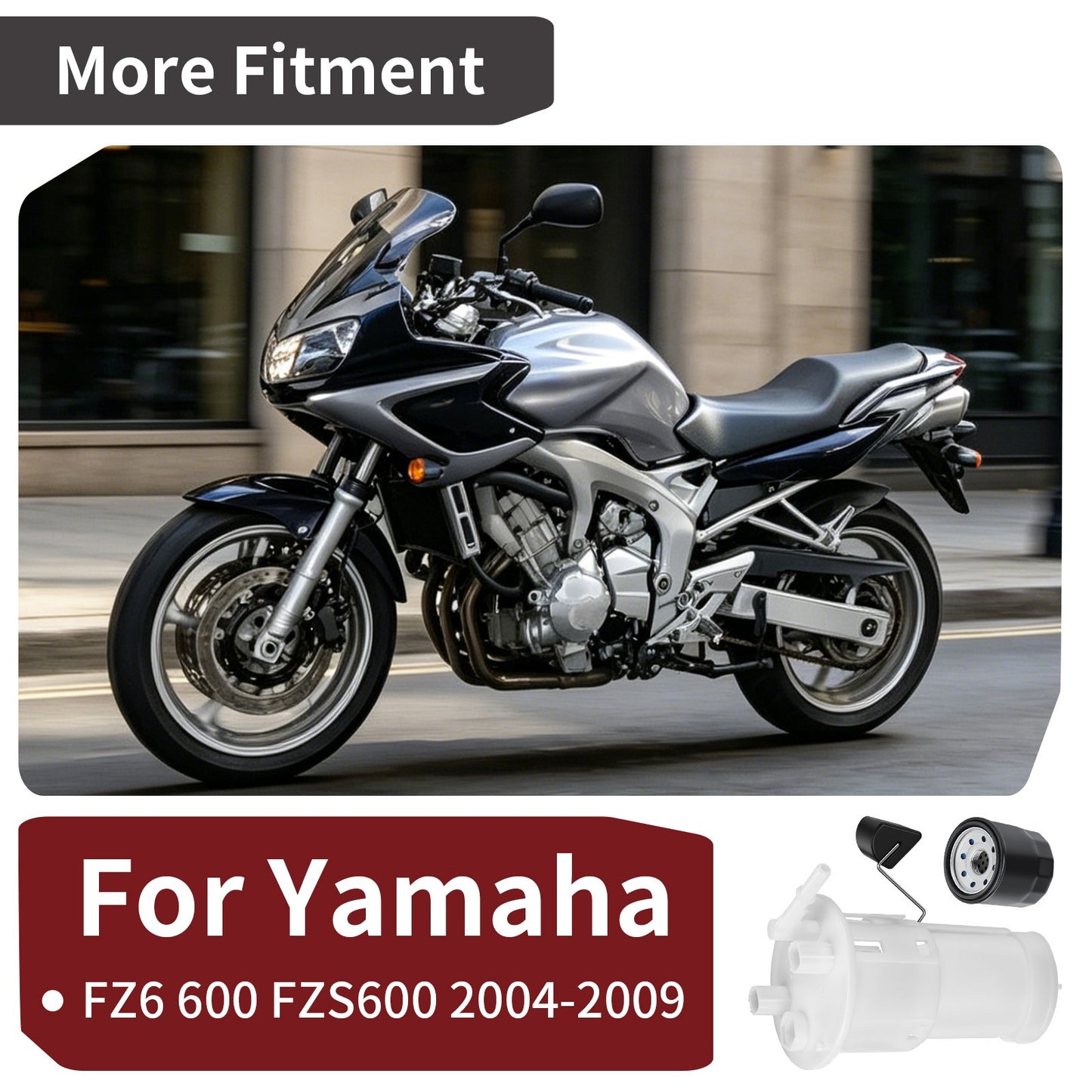 Fuel Pump Assembly for Yamaha FZ6 FZS600 (2004–2009)
