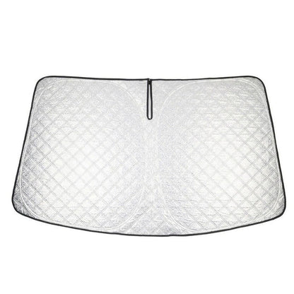 Foldable Windshield Sun Shade Visor for GMC Sierra 1500 2500 3500 (2019-2025)