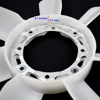 Engine Radiator Cooling Fan Blade Fits Isuzu KBZ TFR Holden Pickup 1981-02 D06