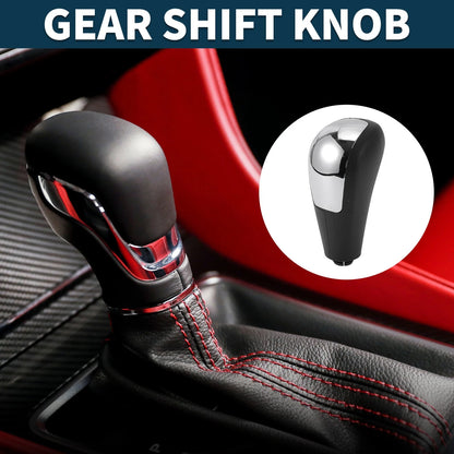 Automatic Gear Shift Knob for Ford Focus MK2 (2005–2012) Plastic Black Silver Tone