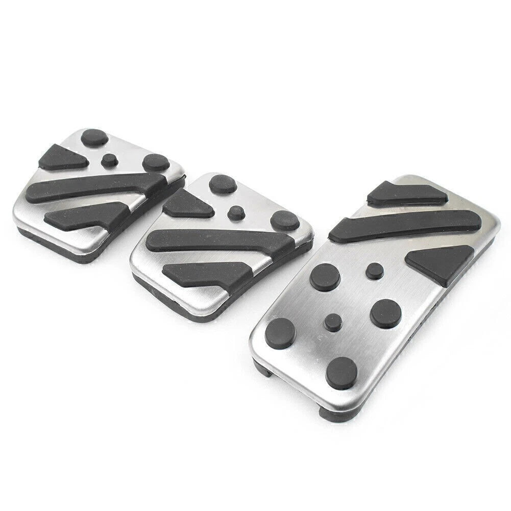 3pc Anti-slip Footpeg Pedal Cover for Mitsubishi Outlander ASX Lancer (LHD)