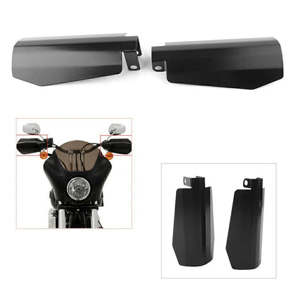 12cm Memphis Shade Coffin Cut Hand Guard for Harley Dyna, Sportster (2006-2023)
