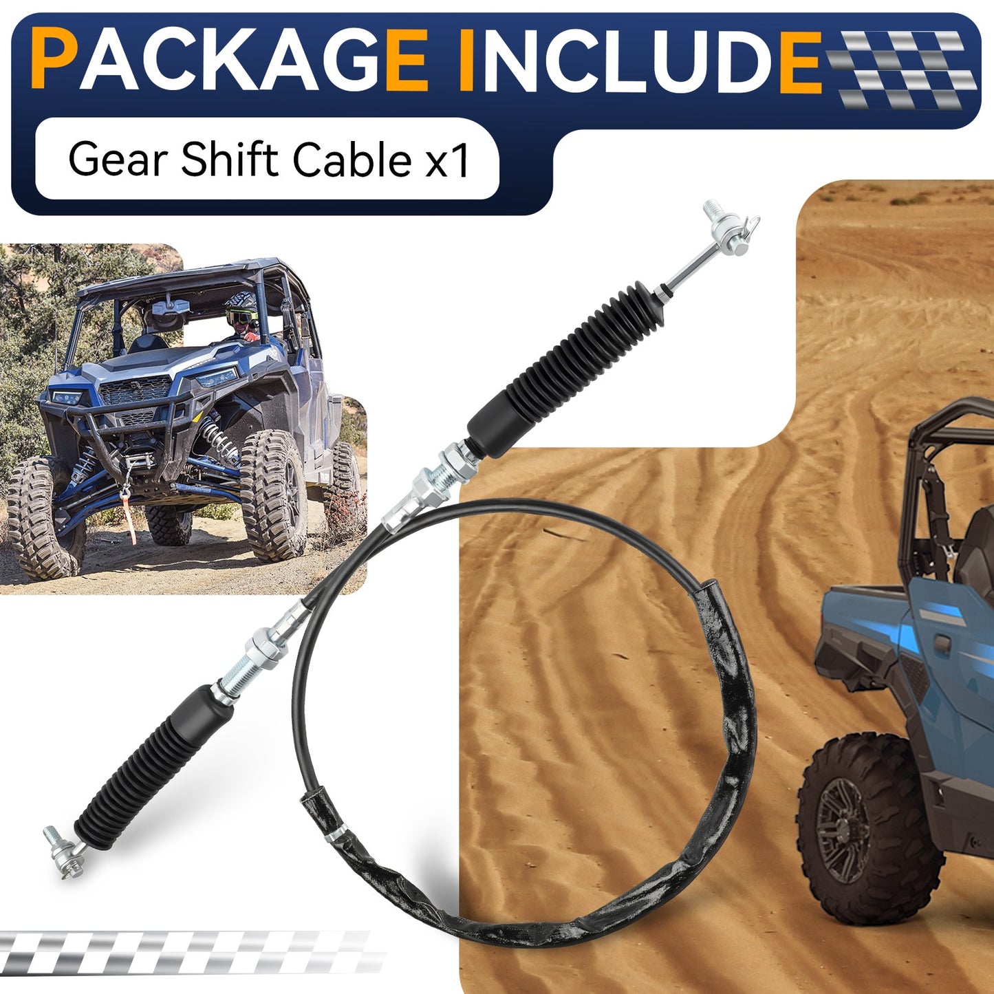 Gear Shift Cable for Polaris General 1000 XP (2016–2025)