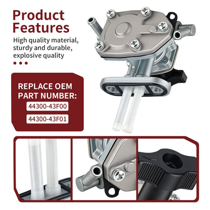 Fuel Gas Valve Petcock Tap for Suzuki QuadMaster 50 (2002–2005)