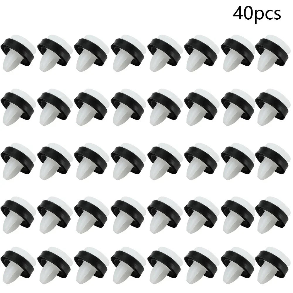 40x Front Door Trim Clips for Ford Connect, Land Rover Range Rover Sport