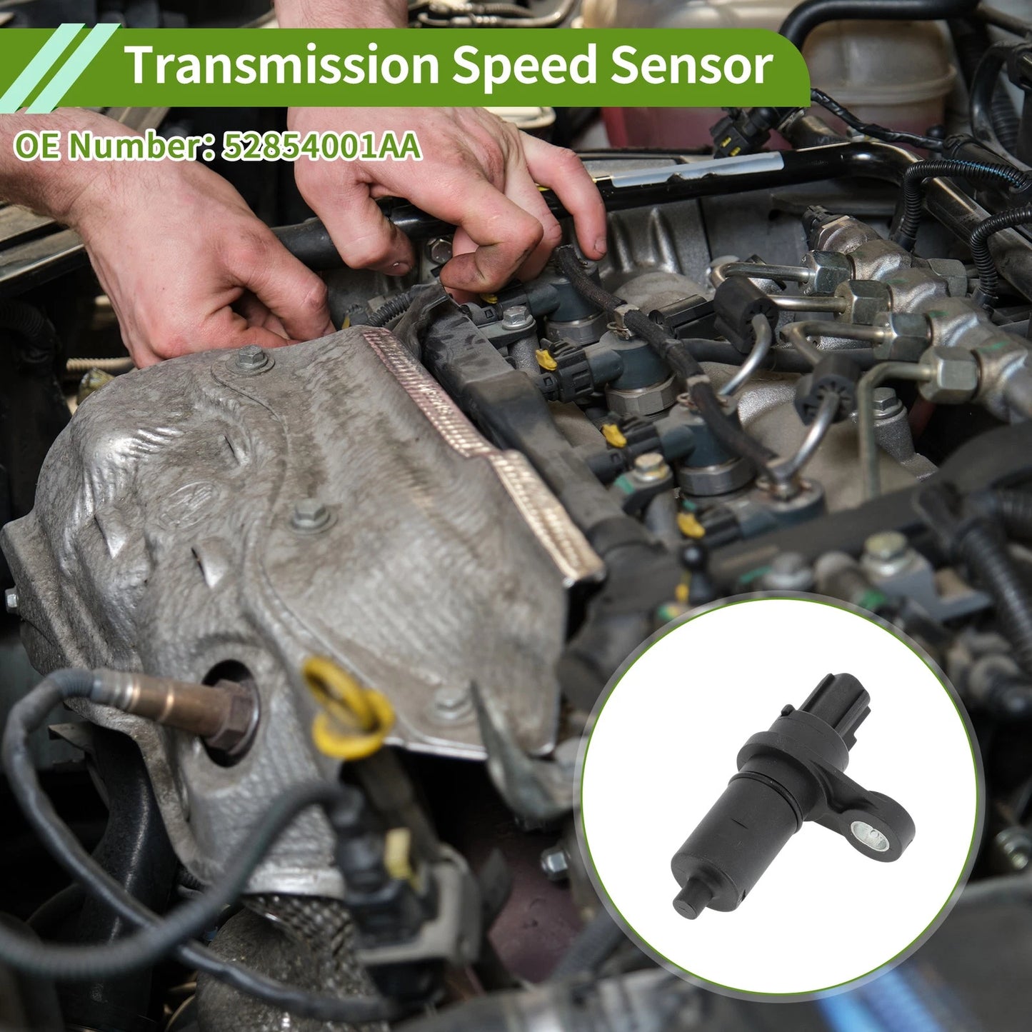 1 Pc Transmission Speed Sensor No. 52854001AA for Dodge Charger (2006–2010)