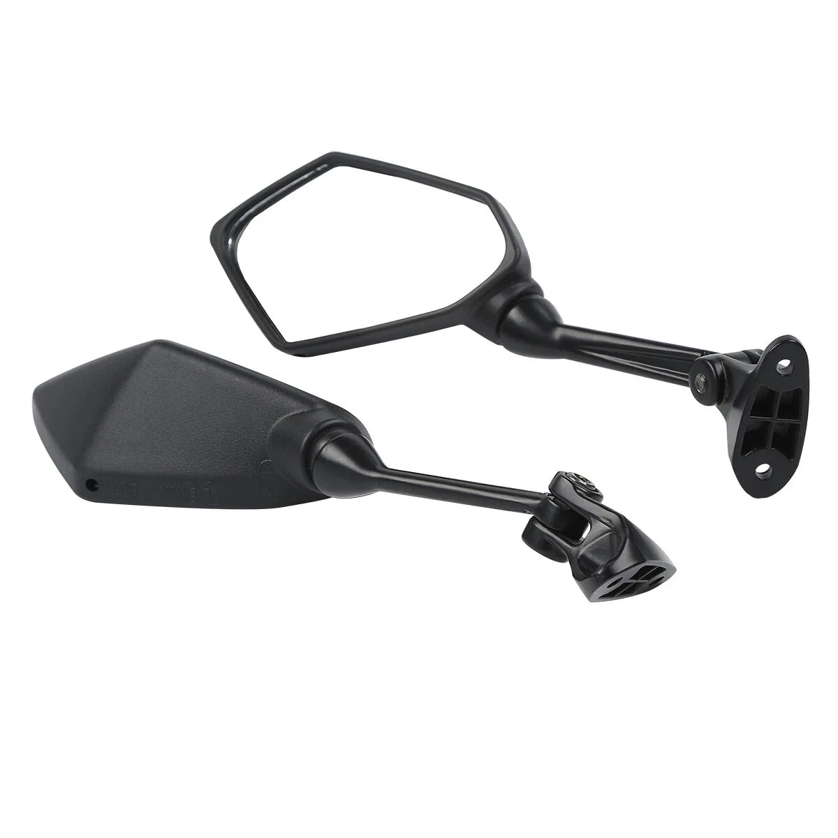 Black Rearview Mirrors for Kawasaki Ninja ZX6R ZX-6R (2009-2012)