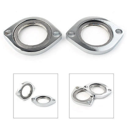 Exhaust Flange Kit with Gasket for Dyna Road Glide Electra Glide