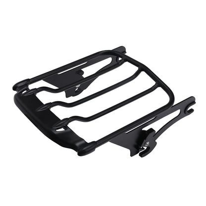 Black Detachable Luggage Rack for Harley Electra Road Glide (2009-2024)