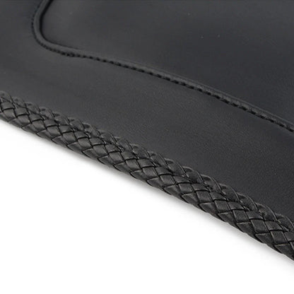 Rear Fender Bib Leather Solo Seat for Harley FLHT Street Road Glide (1997-2021)