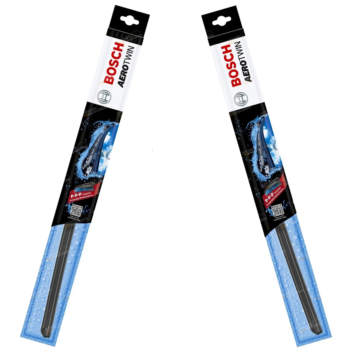 Front Pair Aerotwin Wiper Blades for Nissan Patrol GU (1997-2016)