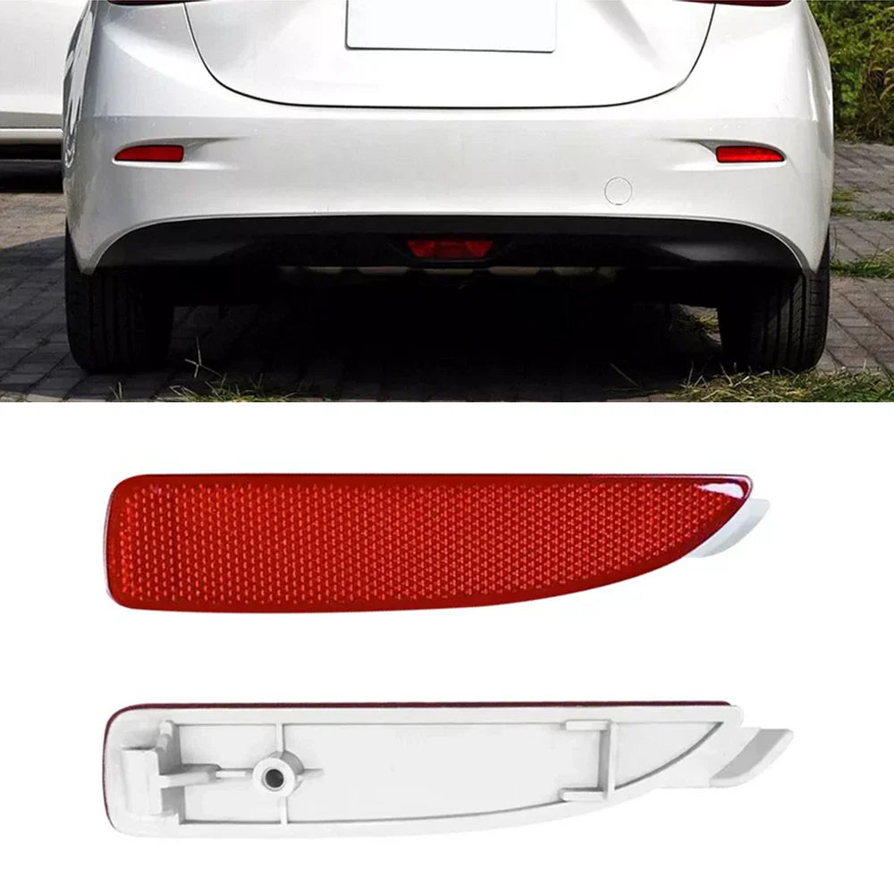 Rear Bumper Reflectors  Left+Right for Mazda 3 5 6 (2004-2013)