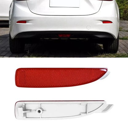 Rear Bumper Reflectors  Left+Right for Mazda 3 5 6 (2004-2013)