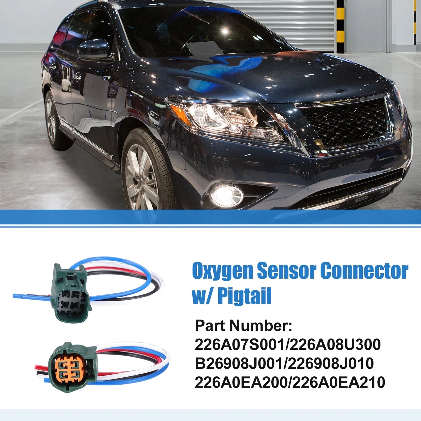 Set of 1 O2 Oxygen Sensor for Nissan Subaru (No. 226A07S001)