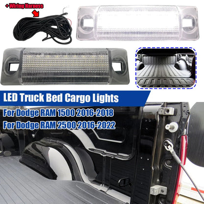 Trunk Bed Cargo Light Lamp Wiring Harness for Dodge RAM 1500-3500 (2016–2021)