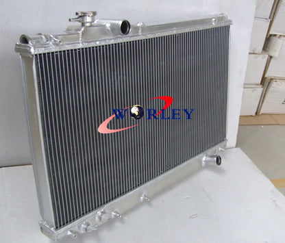 3Row Aluminum Radiator for Toyota Supra JZA80 (1993–1998) Turbo
