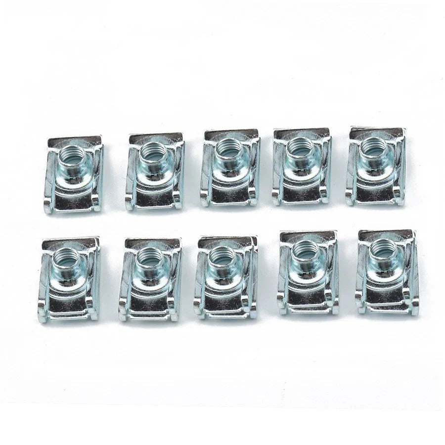 200 Pcs Car Truck Door Panel Trim Fasteners U Nut Screws M4 M5 M6 M8