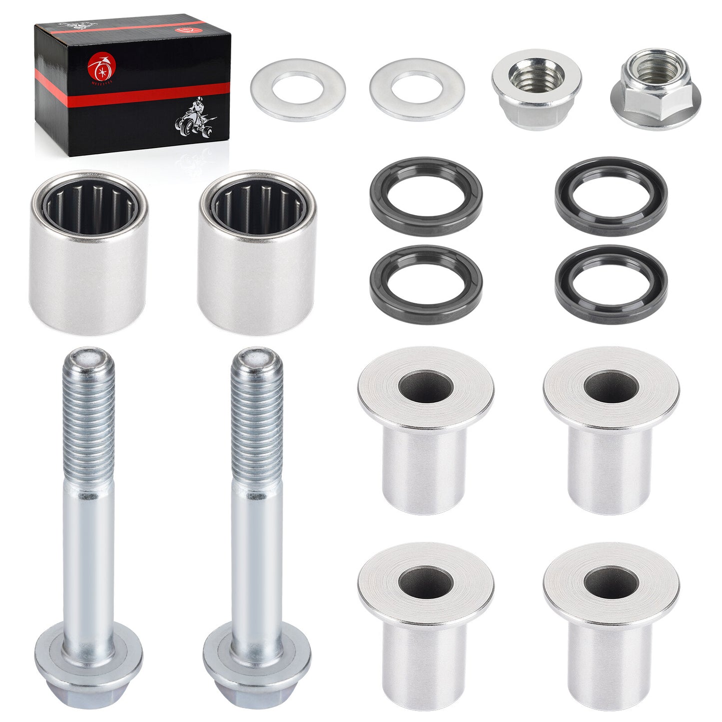 Front Upper A Arm Bushings Seal Kit for Kawasaki KFX400 (2003–2006)