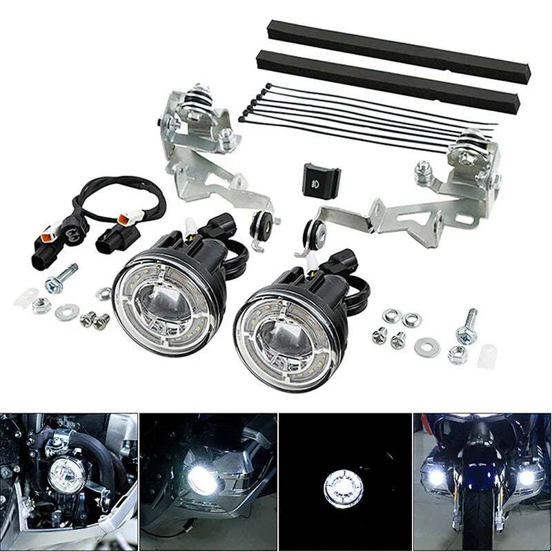 ABS LED Fog Lights for Honda Goldwing GL1800 (2018-2025)