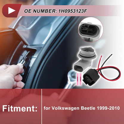 Turn Signal Light Socket Wiring for Volkswagen Beetle (1999–2010) No. 1H0953123F
