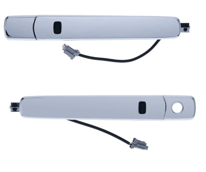 2X Chrome Outer Door Handles for Nissan X-Trail T31 (2007–2014)