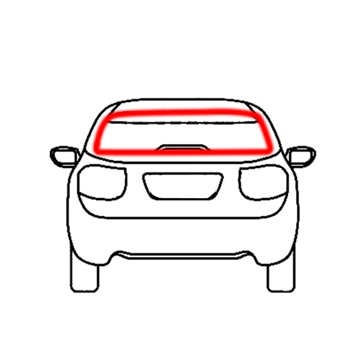 Windshield Weatherstrip for Toyota Corolla E20 KE20 TE21 KE26 (1970–1978)