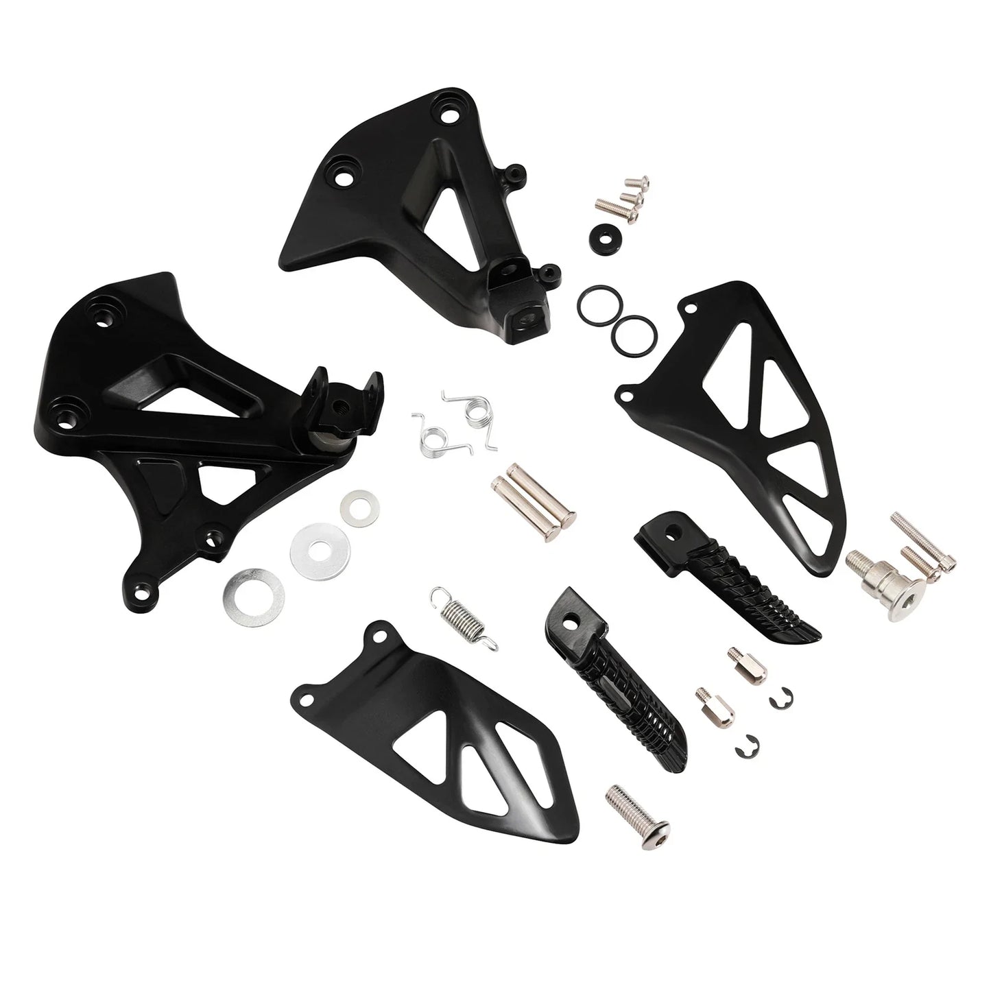 Footpegs Footrests Bracket Front Rider Driver for Suzuki GSXR1000 (2017 - 2025)