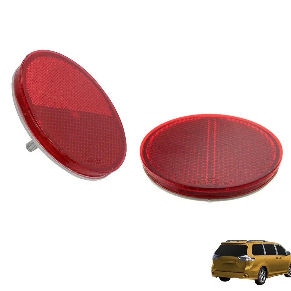 Rear Side Marker Lamp for Toyota Sienna, Corolla Bumper Reflector (2004-2020)