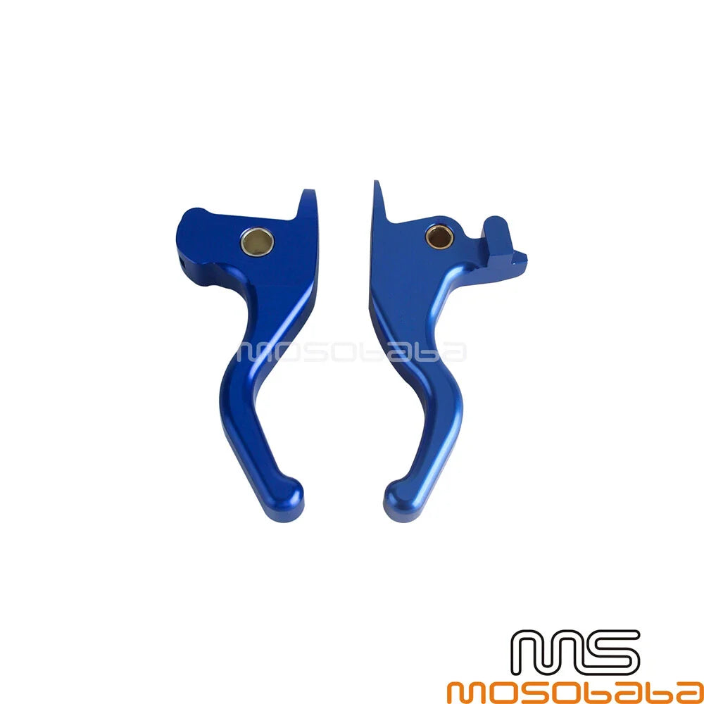 Motorcycle 2 Finger Hand Brake Clutch Levers for Harley Softail (2007-2023)