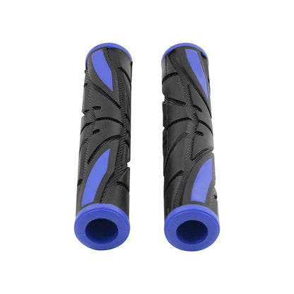 Universal Blue Brake Clutch Handle Bar Grips for Motorcycles