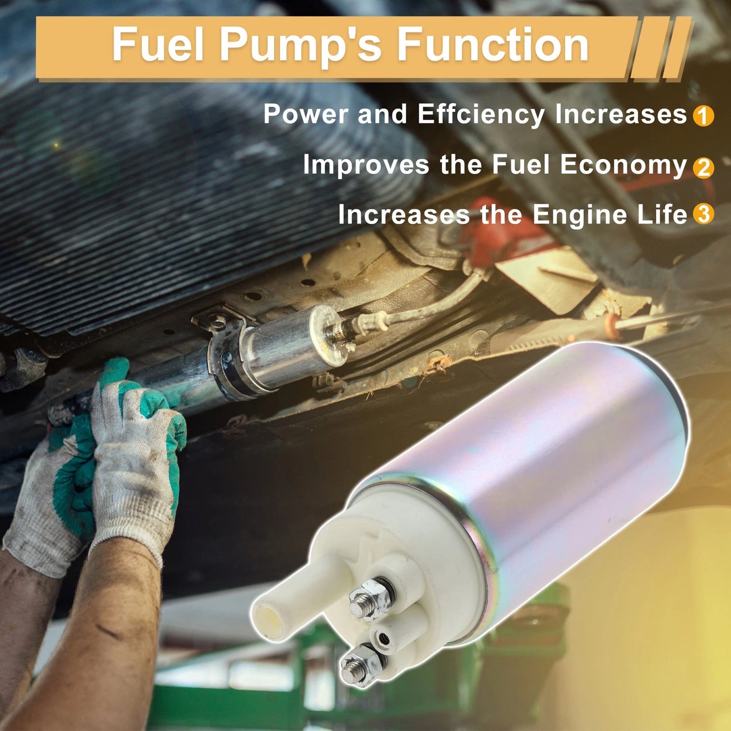 Fuel Pump for Suzuki GSXR600/GSXR750/GSXR1000 (2004–2007) Replaces 1541016G00