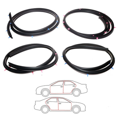 Weatherstrip Set for Nissan Sylphy Almera N16 Pulsar XE SE (2000–2006)