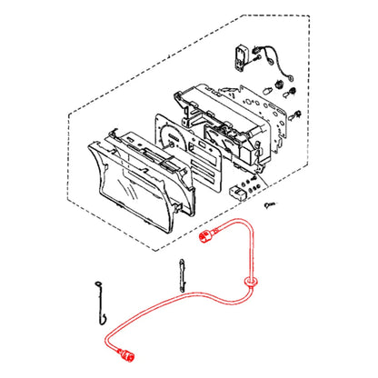 Speedometer Cable for Suzuki Jimny Samurai Sierra SJ413 MG410 1990-1995
