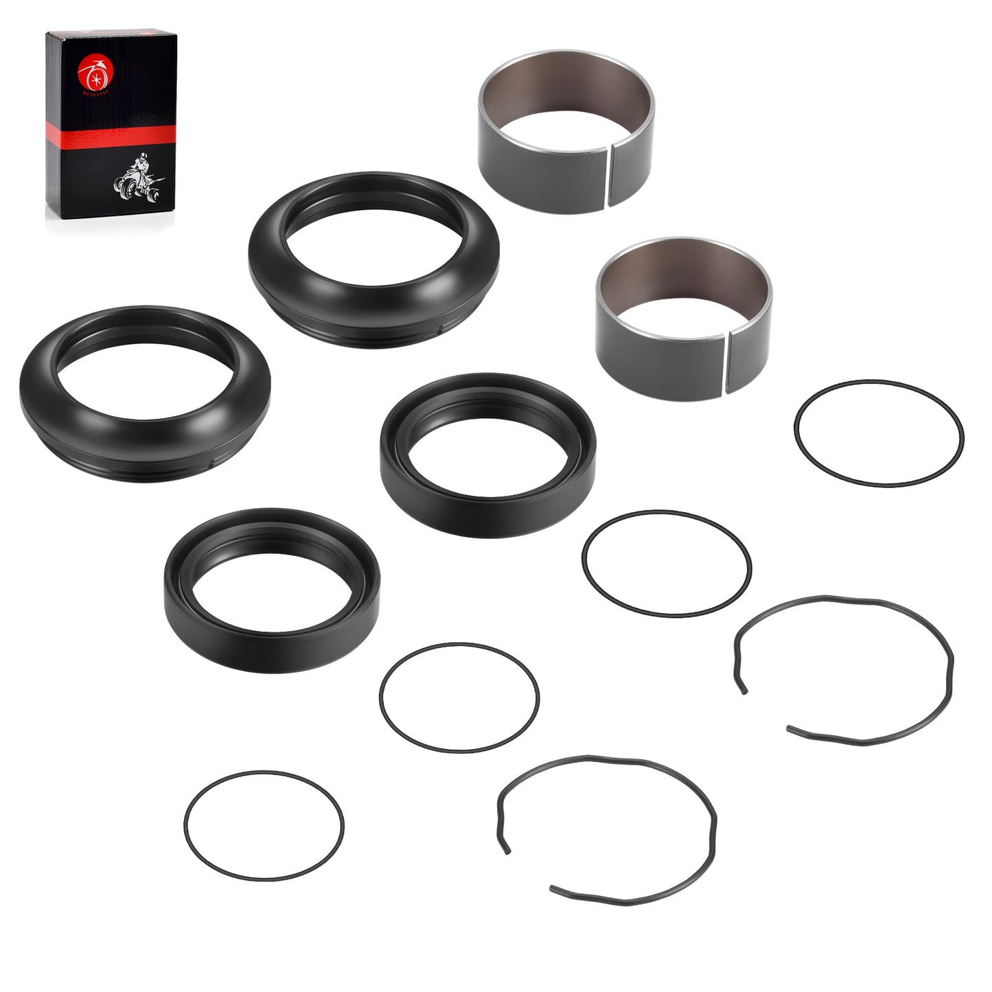 Fork Bushing Dust & Oil Seals for Suzuki GSX-R1000 (2009–2024)